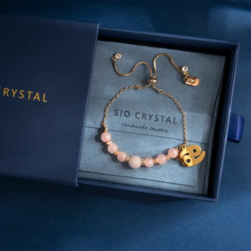 【群星】花海漫步-粉水晶手鍊#星座限定