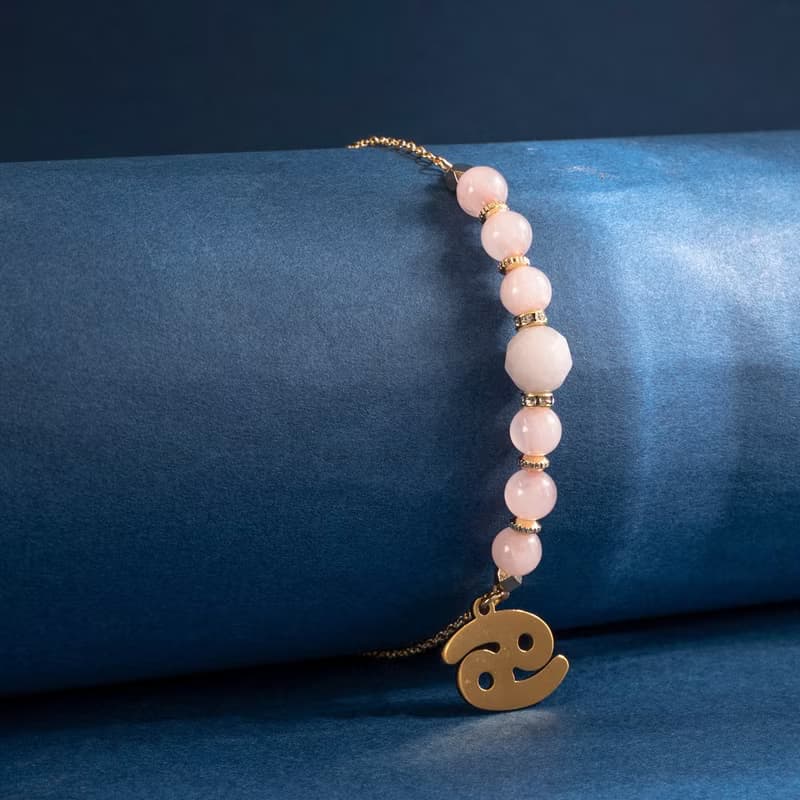【群星】花海漫步-粉水晶手鍊#星座限定