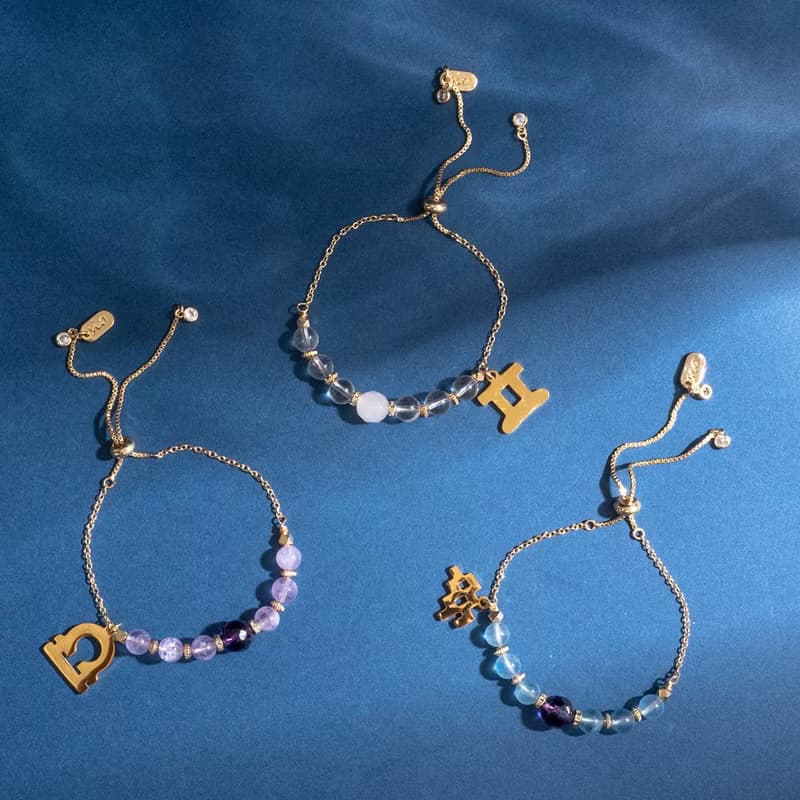 【群星】花海漫步-粉水晶手鍊#星座限定