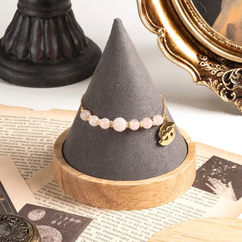 【群星】花海漫步-粉水晶手鍊#星座限定