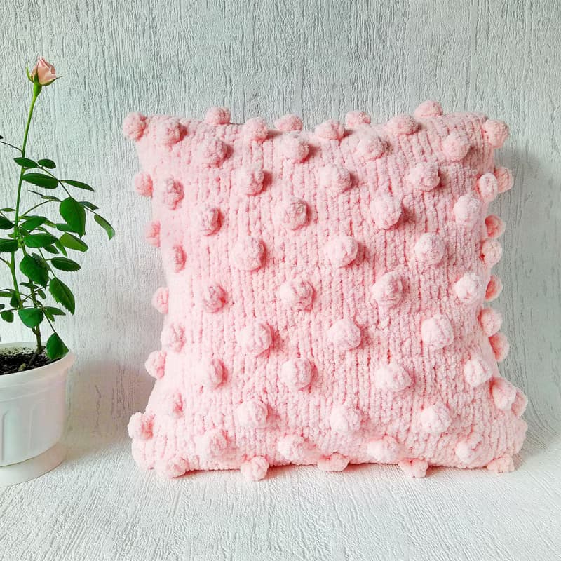 Pillow covers with zippers, 40x40 pillow covers, Polka dot pillows decorative