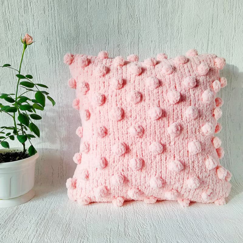 Pillow covers with zippers, 40x40 pillow covers, Polka dot pillows decorative