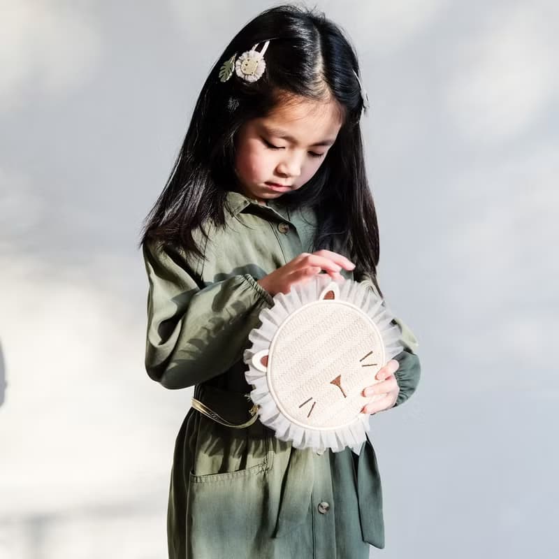 英國Mimi & Lula SS23_夏日獵遊-可愛獅子側背包