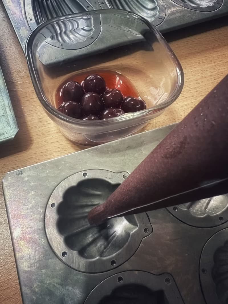酒釀櫻桃瑪德蓮