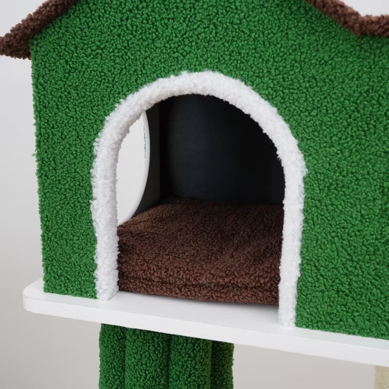 【美國Petpals】綠之森樹屋貓跳台-5層