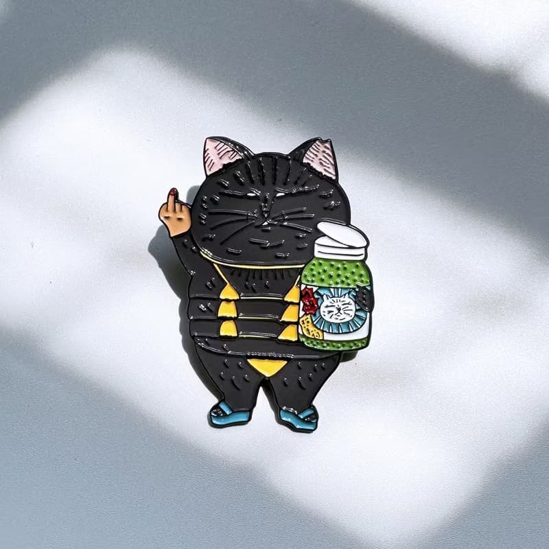 大哥墨 金屬徽章