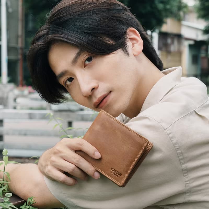 【24hr快速出貨】男仕真皮咖啡色短夾錢包-072733 四色 母錢包