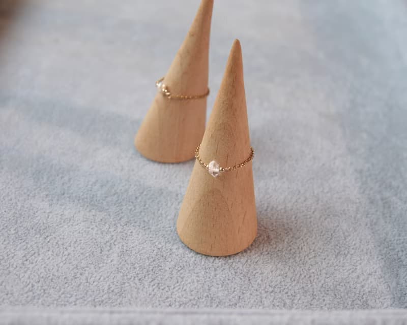 小妞不嫰 赫基蒙/珍珠戒指 裸感尾戒 訂購鍊戒2件有優惠