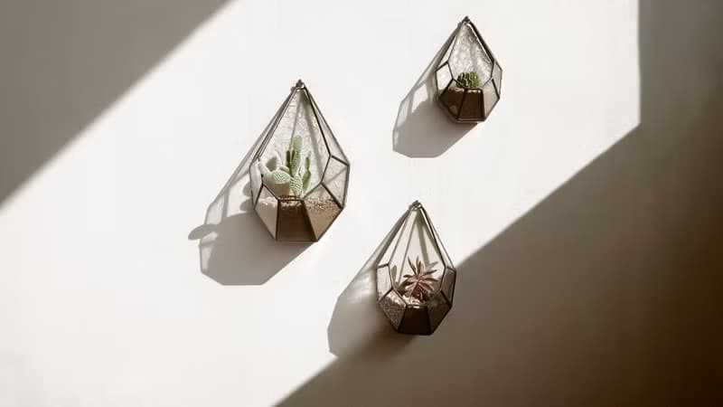 日光小露台/玻璃器皿/花房/吊盆/擺飾/鑲嵌玻璃
