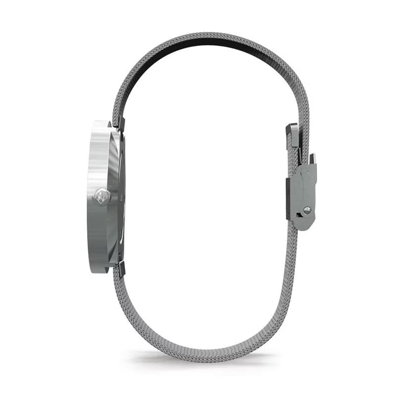 Newgate-DRUMLINE-經典銀-不鏽鋼米蘭帶-40mm