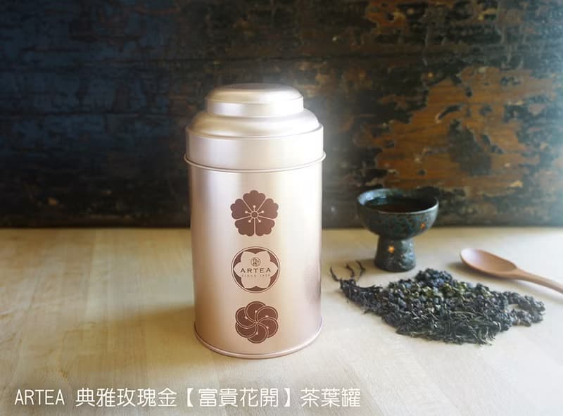 【富貴花開】柏金罐茶食大禮盒(2款好茶+紫蘇梅