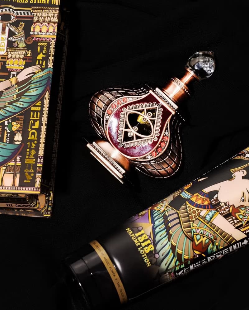 【天蠍座生日禮】伊西斯香氛組丨3ML小香+香氛柔膚乳 埃及香氛