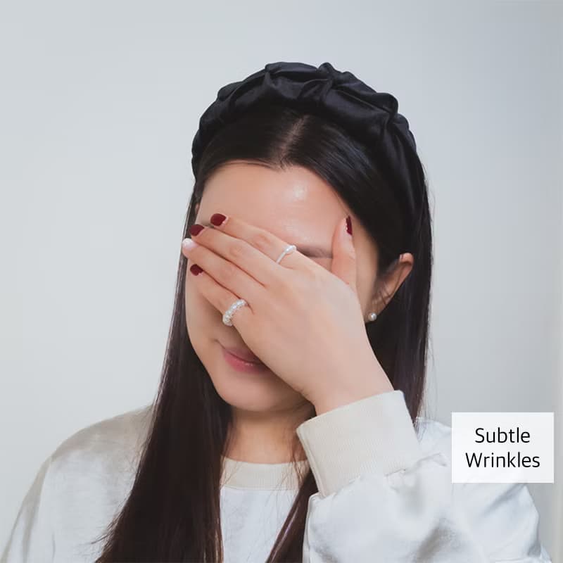 black velvet shirring hairband handmade headband