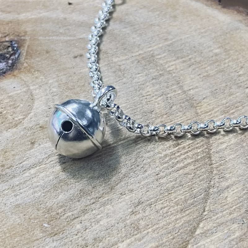 純銀 手工 鈴鐺 手鍊 S298