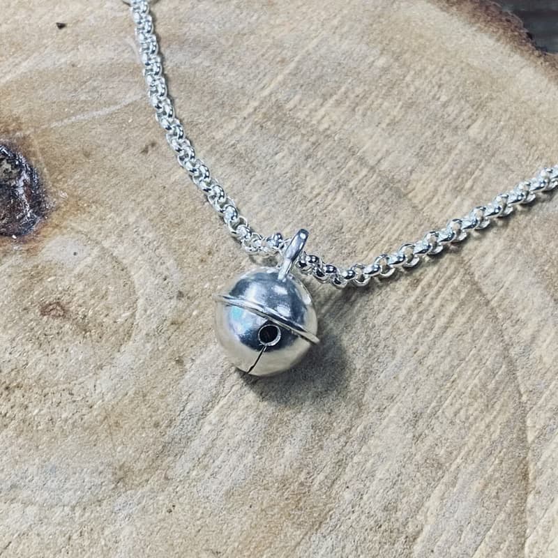 純銀 手工 鈴鐺 手鍊 S298