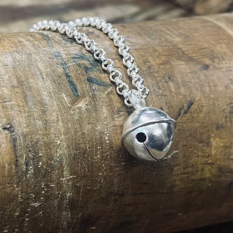 純銀 手工 鈴鐺 手鍊 S298