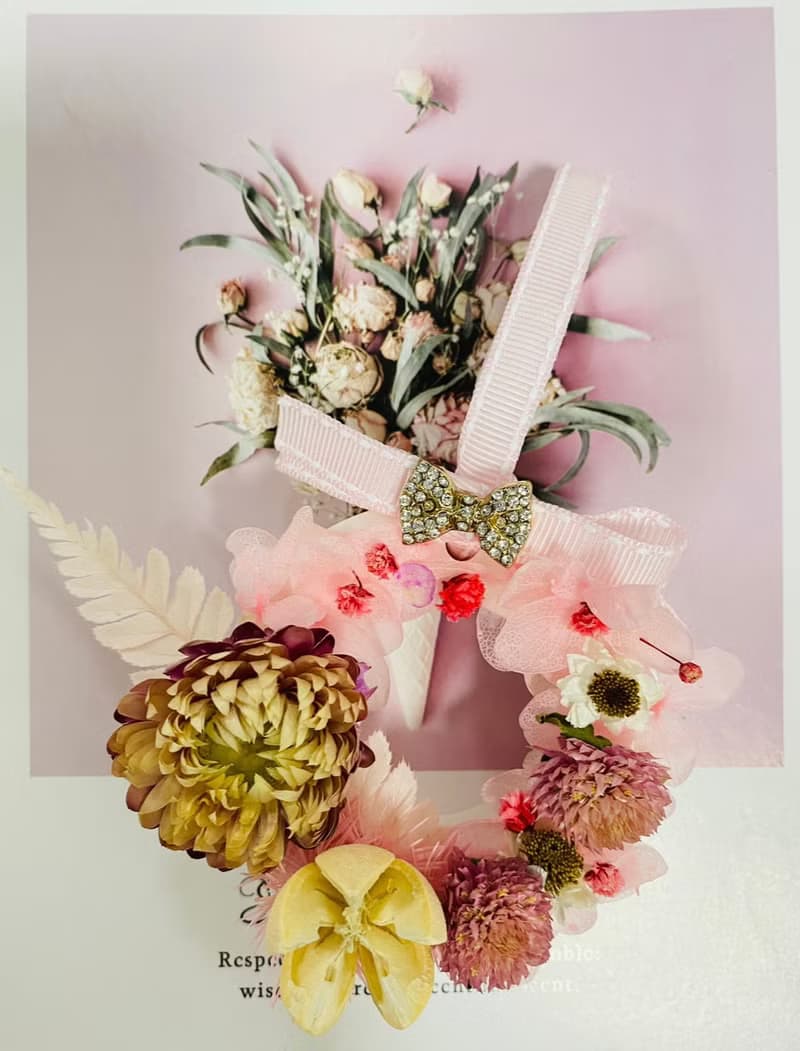 VitaDesign乾燥花圈擴香石 開幕誌慶 喬遷之喜 婚禮 交換禮物