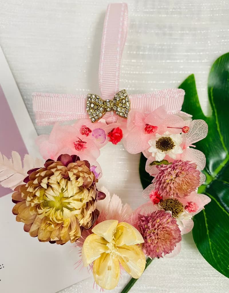 VitaDesign乾燥花圈擴香石 開幕誌慶 喬遷之喜 婚禮 交換禮物