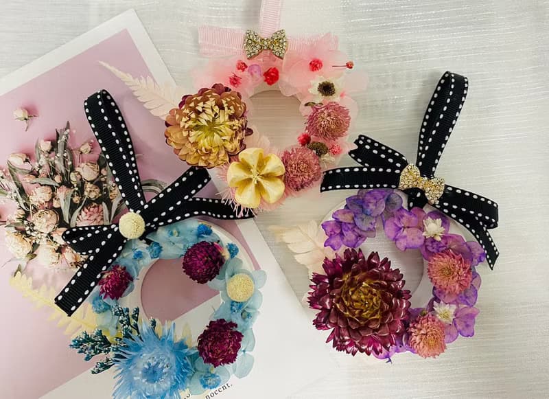 VitaDesign乾燥花圈擴香石 開幕誌慶 喬遷之喜 婚禮 交換禮物