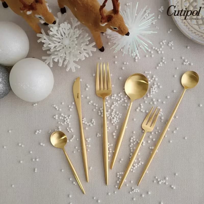 葡萄牙 Cutipol  MOON 亮銀 攪拌匙