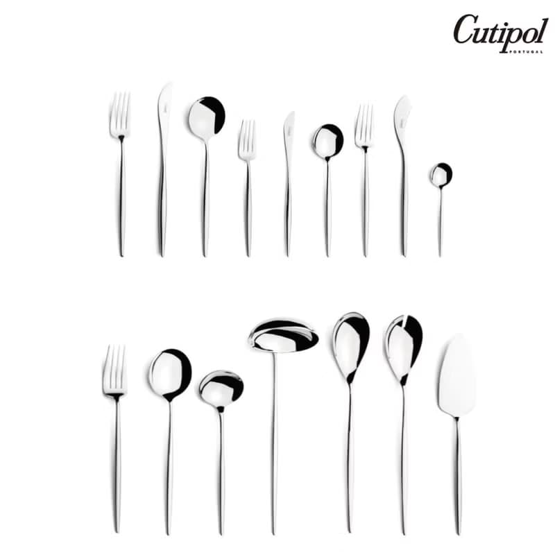 葡萄牙 Cutipol  MOON 亮銀 攪拌匙