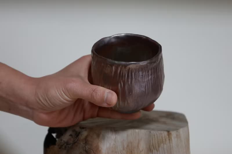 柴燒小茶碗/握杯/品茗杯/150ml/瀧間拾光