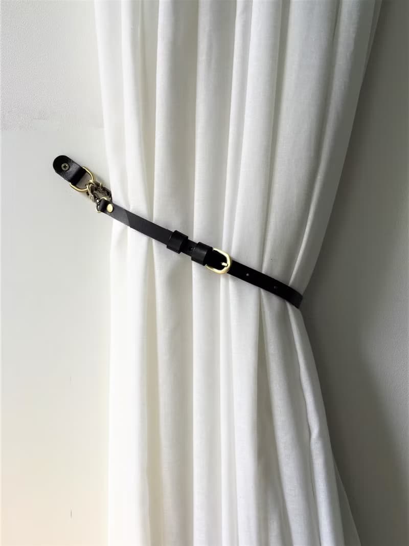 /家居裝飾//窗簾//皮革窗簾綁帶//簡約主義/窗簾綁帶