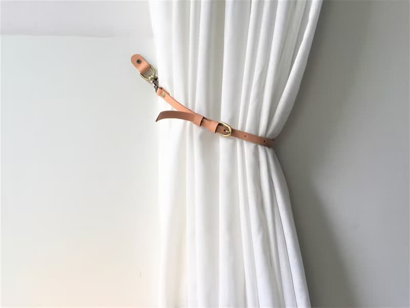 /家居裝飾//窗簾//皮革窗簾綁帶//簡約主義/窗簾綁帶