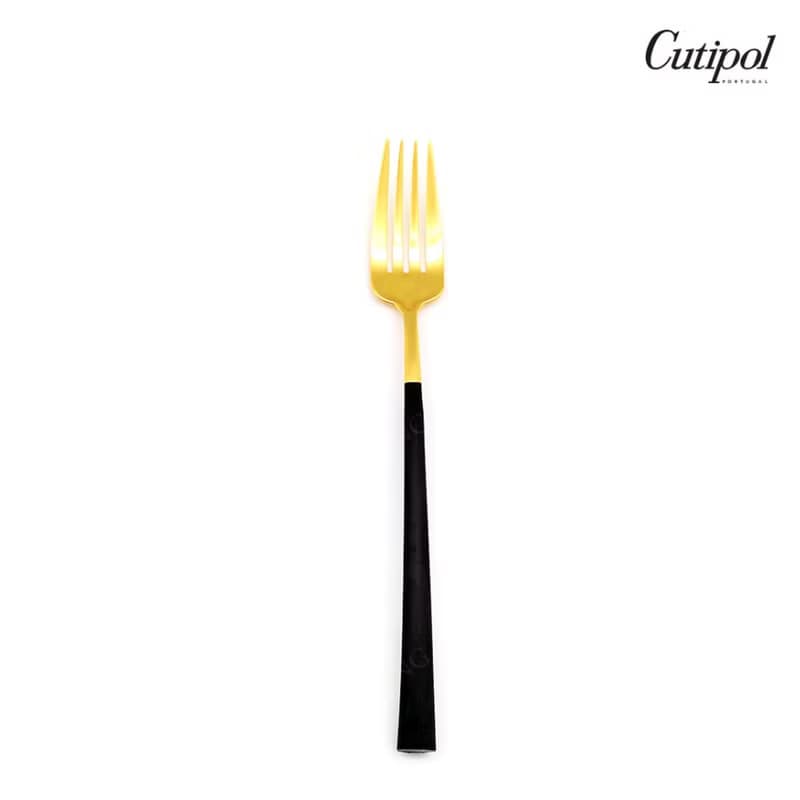 NOOR系列黑金18CM點心叉