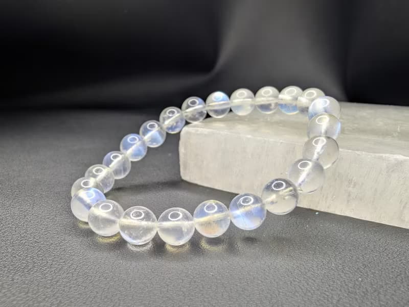 藍月光石 Moonstone 手串 手鍊 天然水晶 8mm 水晶