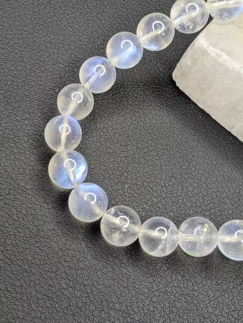 藍月光石 Moonstone 手串 手鍊 天然水晶 8mm 水晶