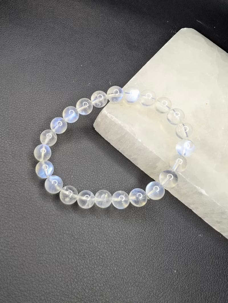藍月光石 Moonstone 手串 手鍊 天然水晶 8mm 水晶