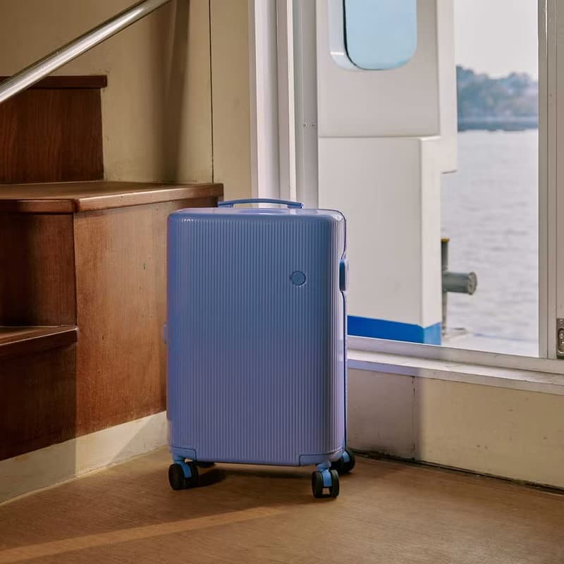 ITO 數字紫 PISTACHIO 2 STRIPED 開心果抗菌行李箱登機托運箱