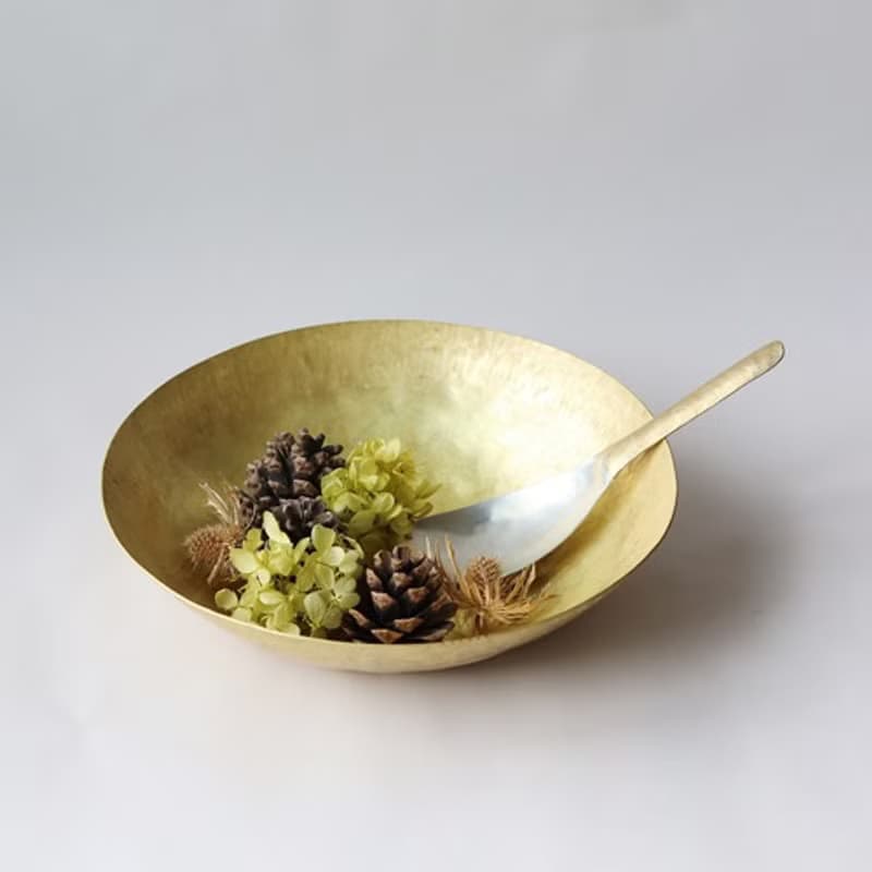 鎚目模様の真鍮サーバーレンゲ