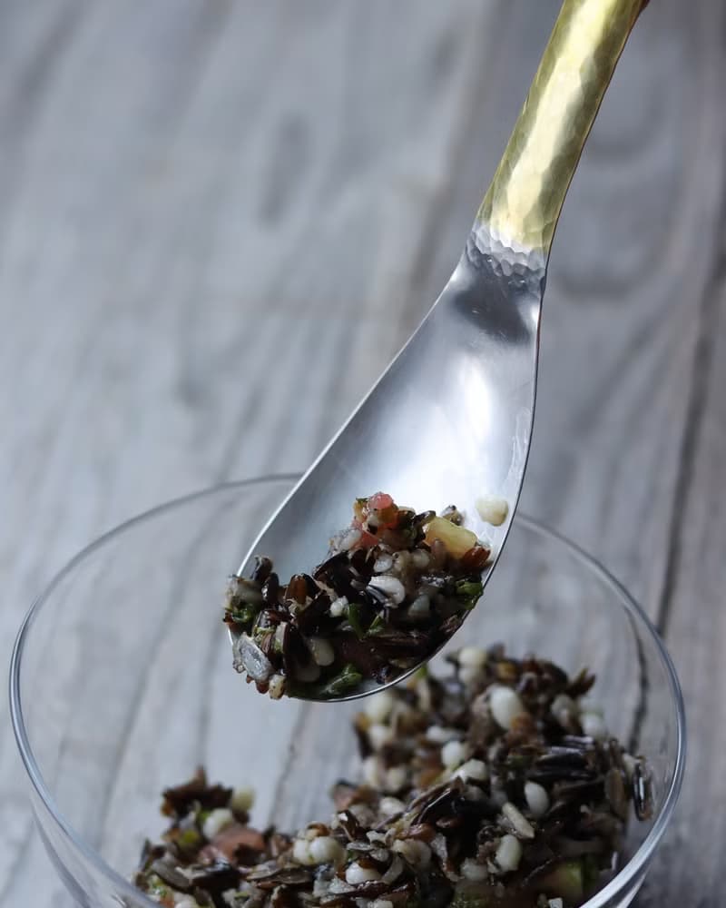 鎚目模様の真鍮サーバーレンゲ