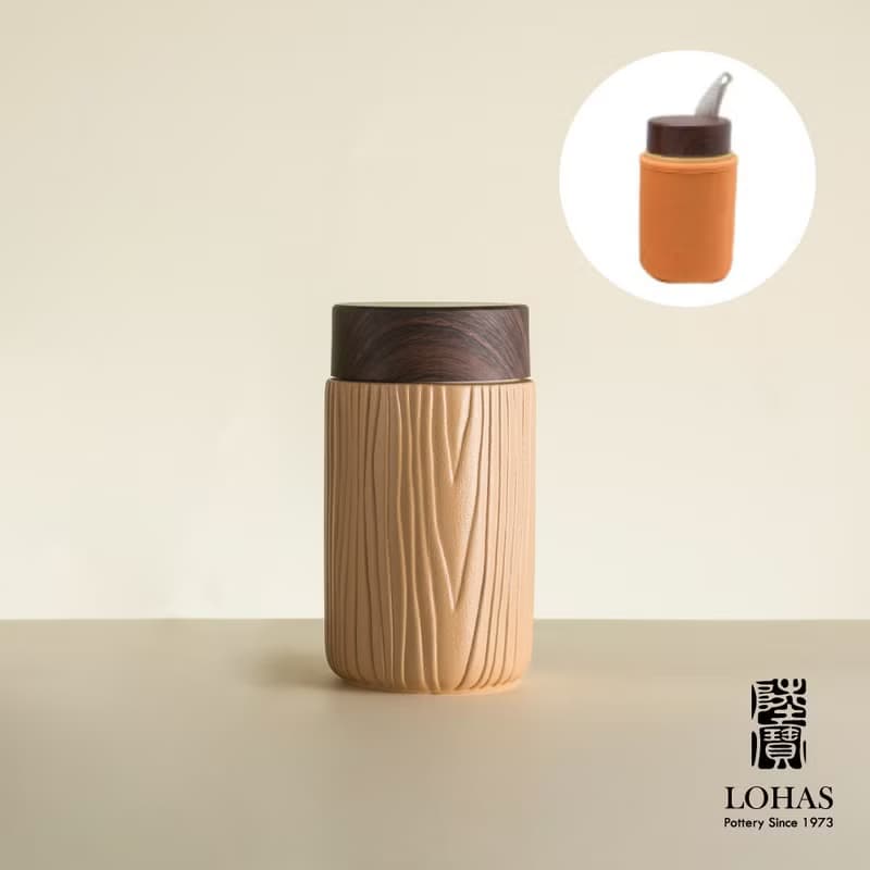 陸寶LOHAS 森活 隨身杯  300ML/330ML 樹紋 泡茶杯