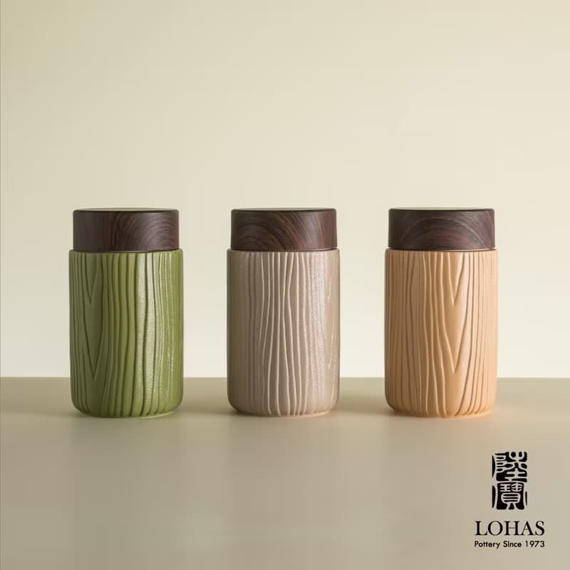 陸寶LOHAS 森活 隨身杯  300ML/330ML 樹紋 泡茶杯