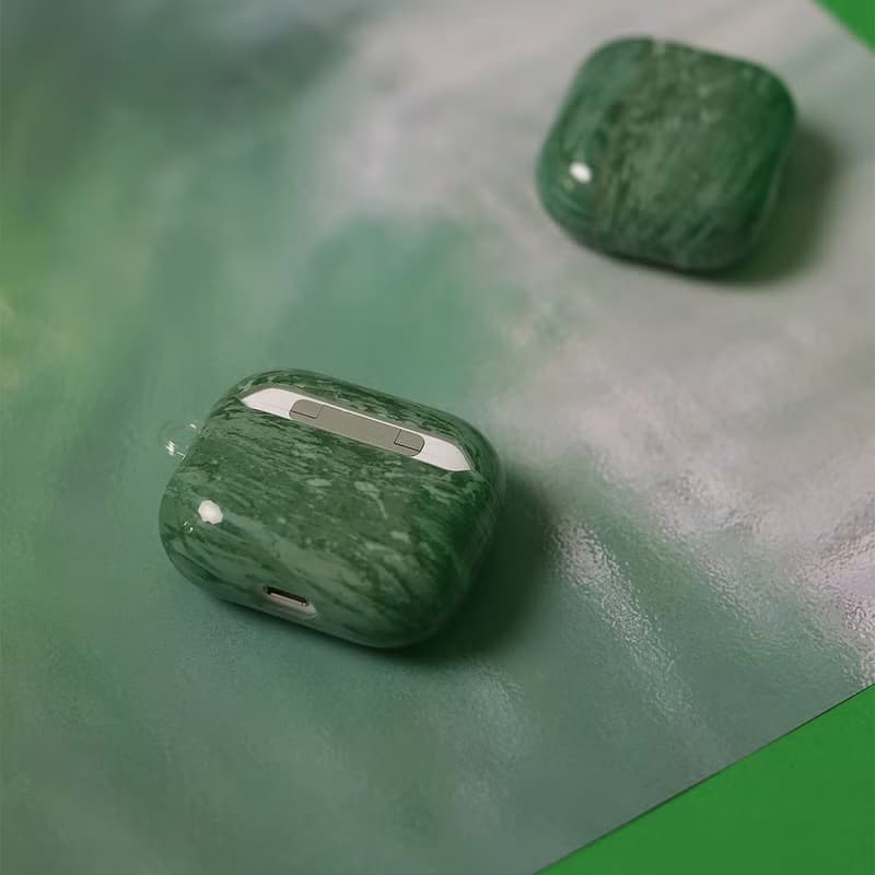 原創 綠色湖面Airpods Pro保護套