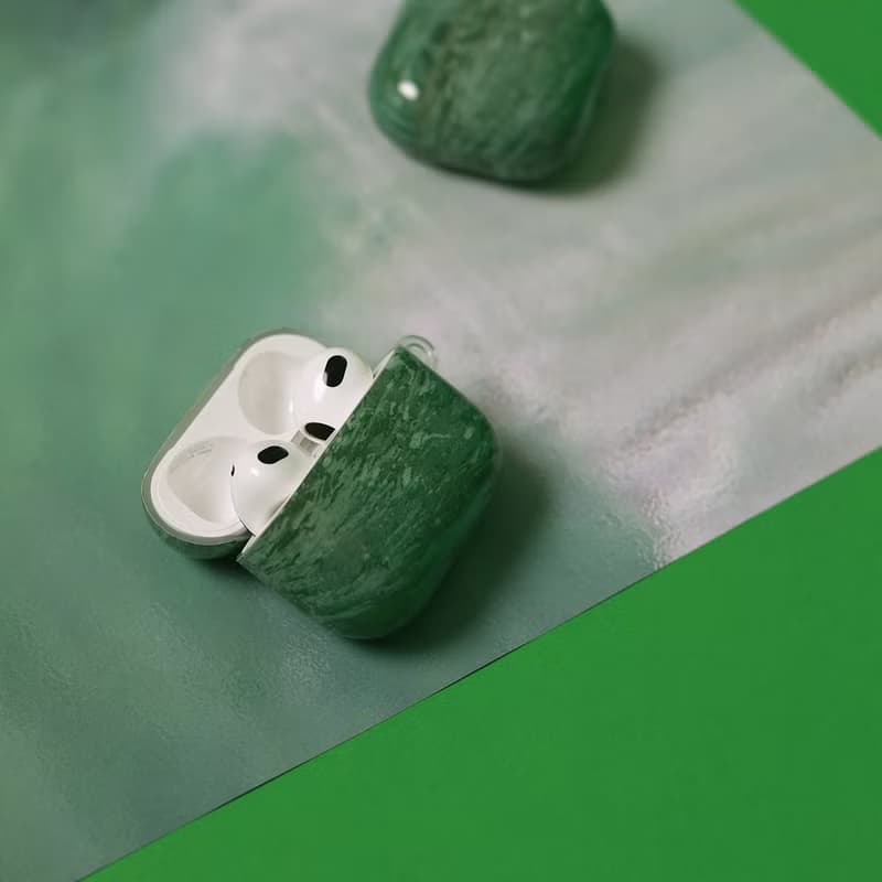原創 綠色湖面Airpods Pro保護套