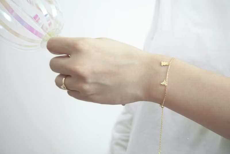 【Pinkoi x miffy】miffy逛動物園珍珠純銀手鏈