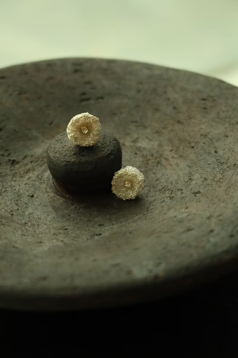 繁星圓月耳環\耳夾可 樹脂耳環 925銀針 夾式耳環 手工製作