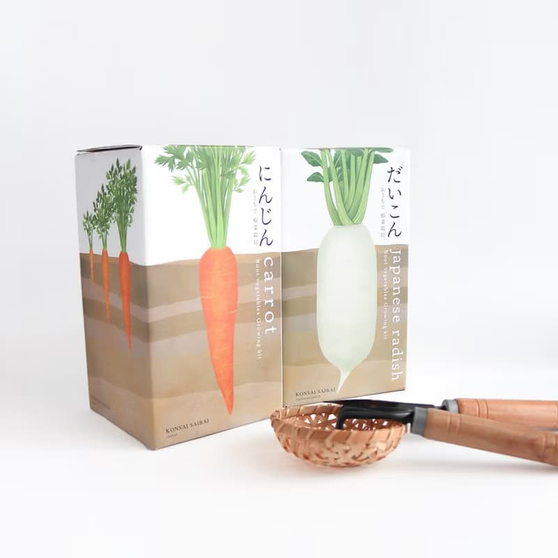 【秋冬推薦】自給自足根菜栽培組 紅蘿蔔/白蘿蔔