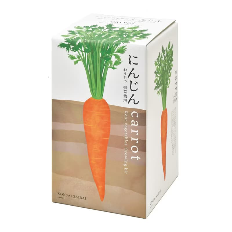 【秋冬推薦】自給自足根菜栽培組 紅蘿蔔/白蘿蔔