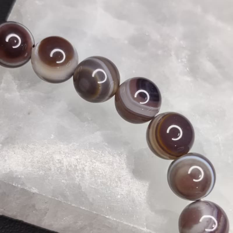 天眼瑪瑙 Agate 8mm 手串 手鍊 天然水晶 水晶手鍊