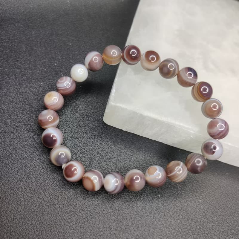 天眼瑪瑙 Agate 8mm 手串 手鍊 天然水晶 水晶手鍊