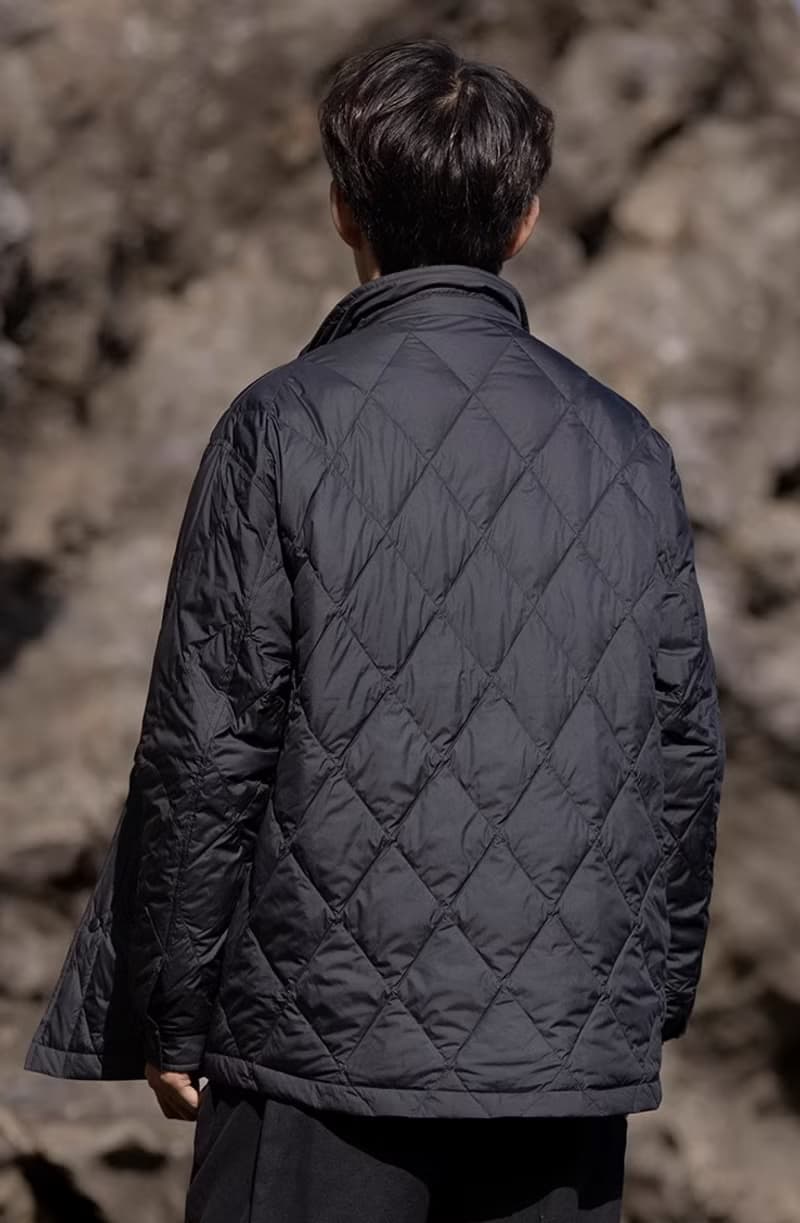 新中式 輕薄羽絨服外套