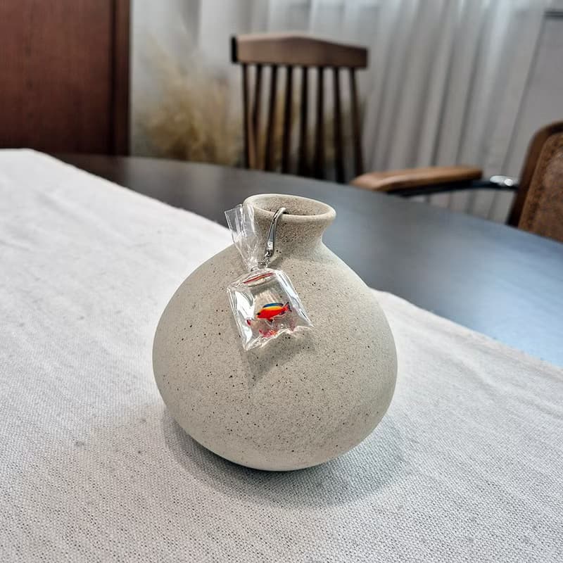 A cute tropical fish bookmark,tropical fish,Goldfish