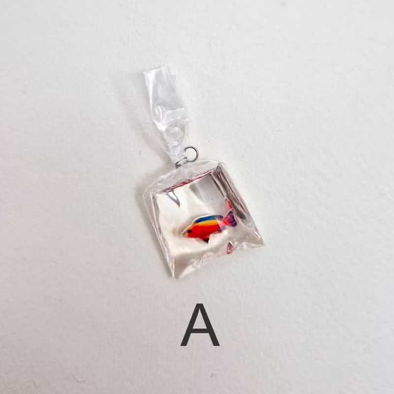 A cute tropical fish bookmark,tropical fish,Goldfish