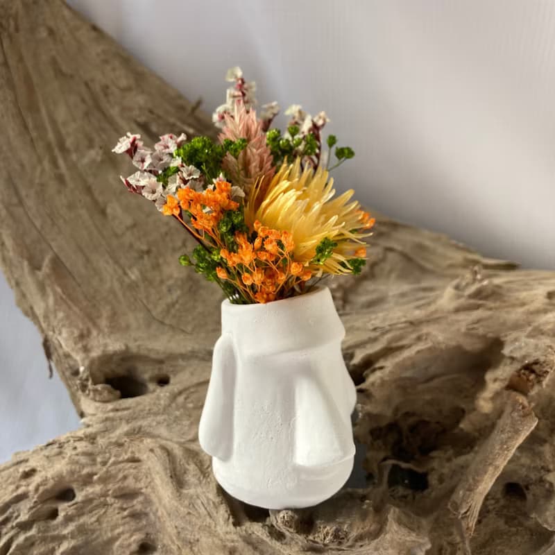 香氛摩艾 Moai與香氛花束 擴香 交換禮物