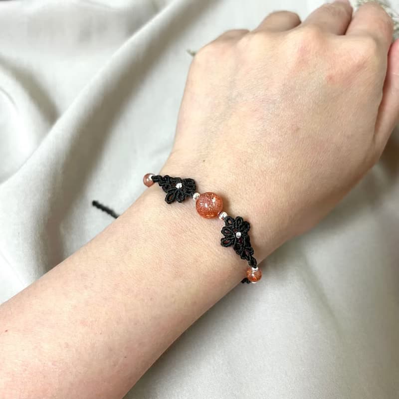 花漾編織手鍊/太陽石